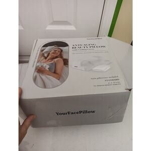 Your Face Pillow Cooling Standard Anti Wrinkle & Anti Aging Sleeping Pillow Open